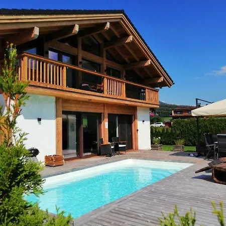 Chalet In Neukirchen Am Grossvenediger With Pool Exterior photo